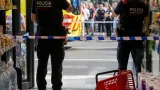 Detenido en Badalona el sospechoso de atacar con una botella a una mujer en un supermercado