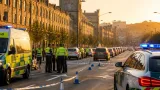 Dos heridos y retenciones en la entrada de A Coruña tras un atropello en Alfonso Molina