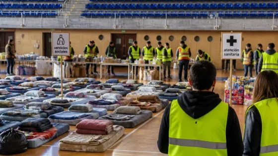Alcobendas despide a los 93 evacuados de Navalagamella tras cuatro días de acogida