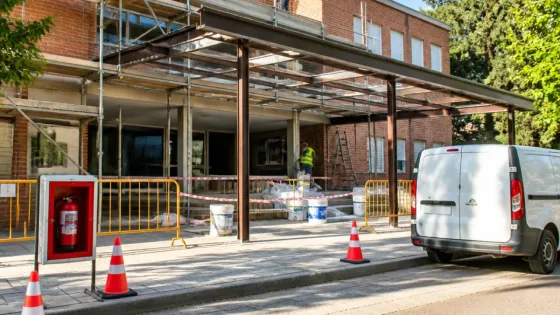 Fuenlabrada emprende obras de mejora en diez colegios de titularidad municipal antes del curso