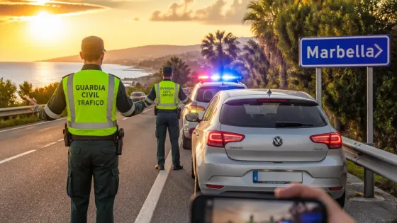Turistas multados en Marbella tras viralizarse vídeo por mantener relaciones en la A-7