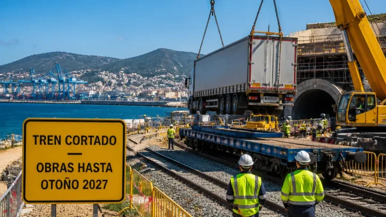 Adif inicia en Algeciras las obras para adaptar la línea a la Autopista Ferroviaria con inversión de 345 M€