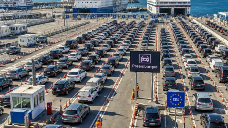 Algeciras prepara 7.000 plazas y controles EES para atender hasta 35.000 vehículos en la OPE