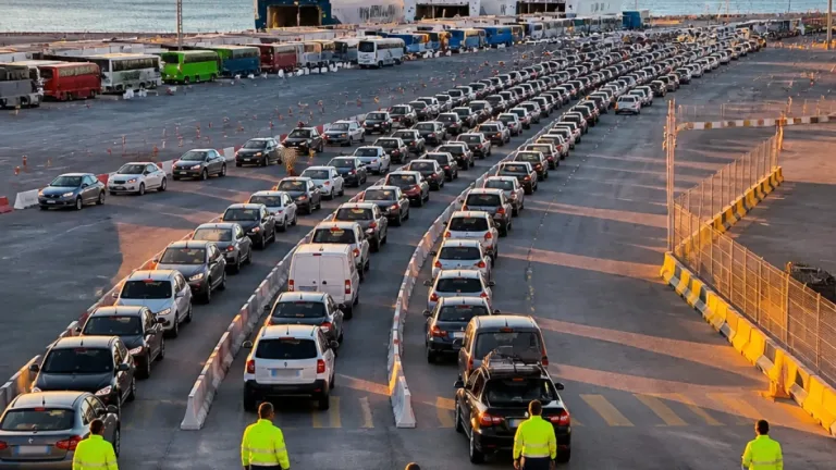 Algeciras registra un pico histórico de 900 vehículos por hora en la OPE y activa medidas extraordinarias
