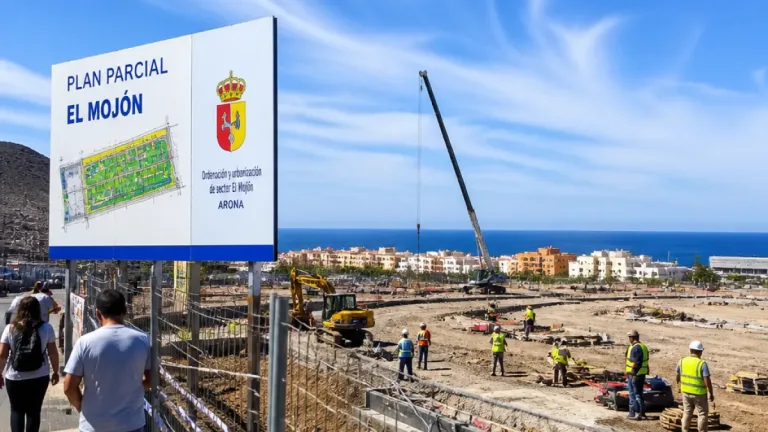 Arona inicia la concesión de licencias en El Mojón para impulsar un nuevo desarrollo urbano