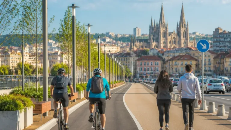 Burgos inaugura una senda peatonal y ciclista que mejora el acceso al barrio de Cortes