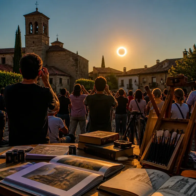 El eclipse del 12 de agosto y su huella en la literatura, la pintura y el cine