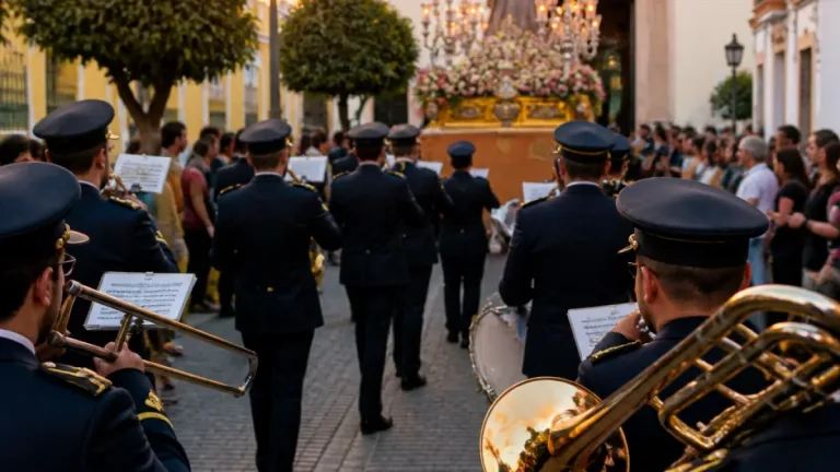 Dos Hermanas: la Banda de Música Santa Ana regresa a acompañar a la Virgen de la Esperanza de Triana