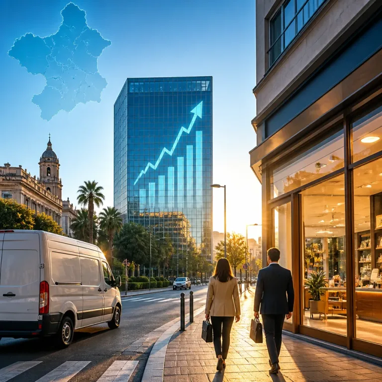 El sector servicios impulsa la economía murciana aunque su avance sigue por debajo de la media nacional