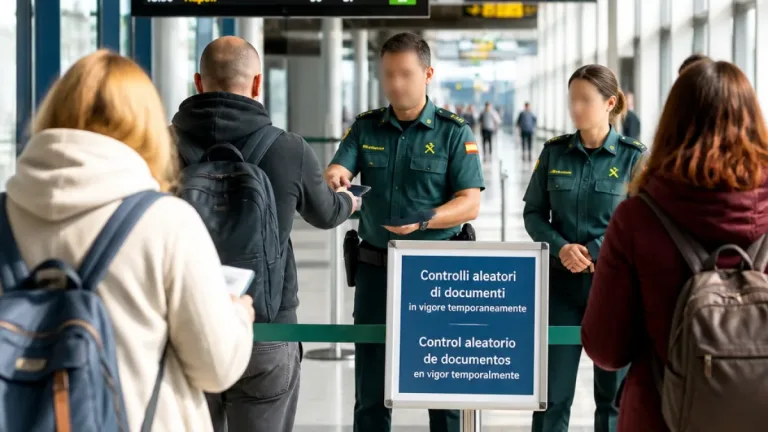 El Gobierno aplica controles aleatorios a pasajeros procedentes de Italia en el aeropuerto de Sevilla