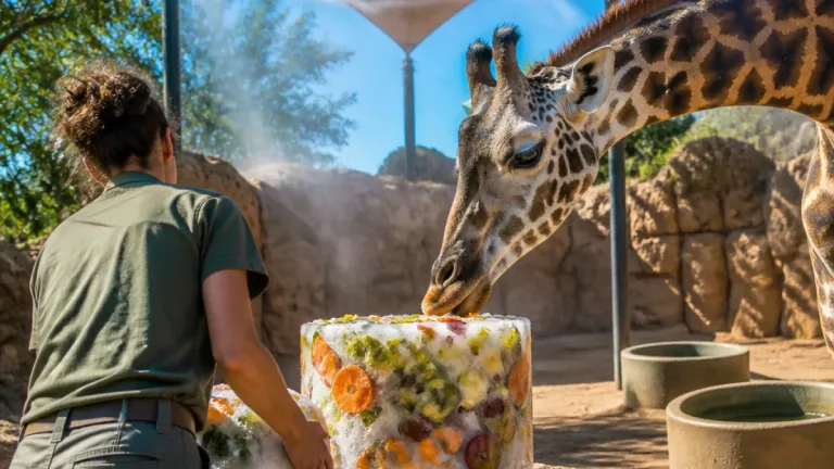 Fuengirola: Bioparc activa helados y refuerza medidas para proteger a sus animales del calor