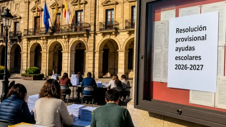 Gijón resuelve provisionalmente 3.259 ayudas escolares para el curso 2026-2027