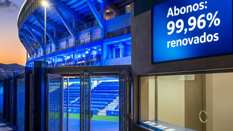 Málaga: el club registra un 99,96% de renovación de abonos y solo quedan una decena de altas