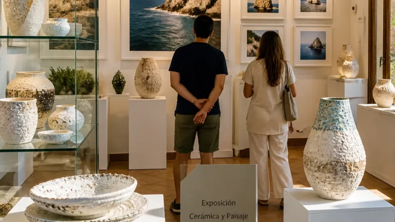 Mijas acoge «Memory of the Rocks», exposición que conecta cerámica y paisaje