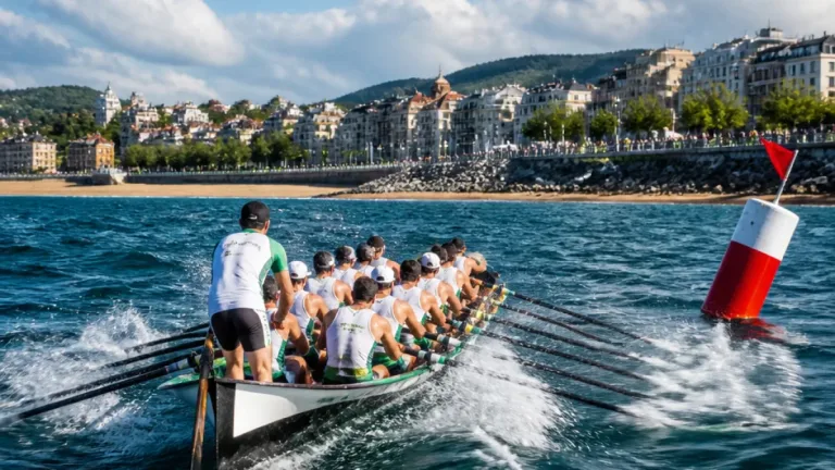 Orio se impone en la Bandera Fabrika de San Sebastián en una jornada marcada por el mar bravo