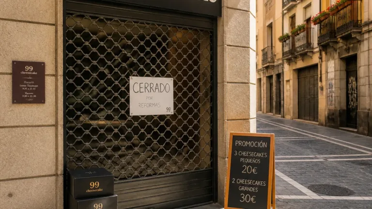 Pamplona: cierre de 99cheesecake en Chapitela evidencia desgaste del 'boom' de las tartas de queso
