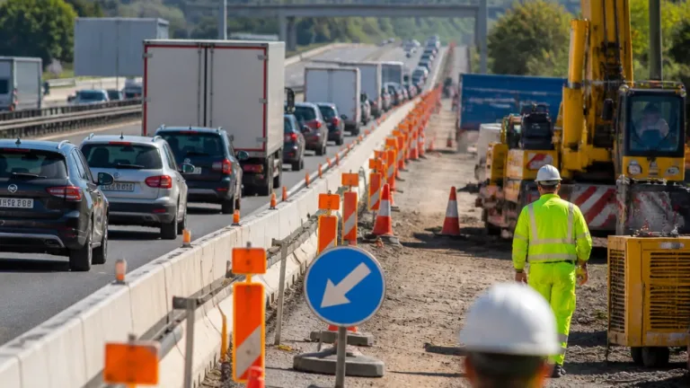 Problemas en la A-67 entre Santander y Torrelavega agravan atascos y retrasos en las obras