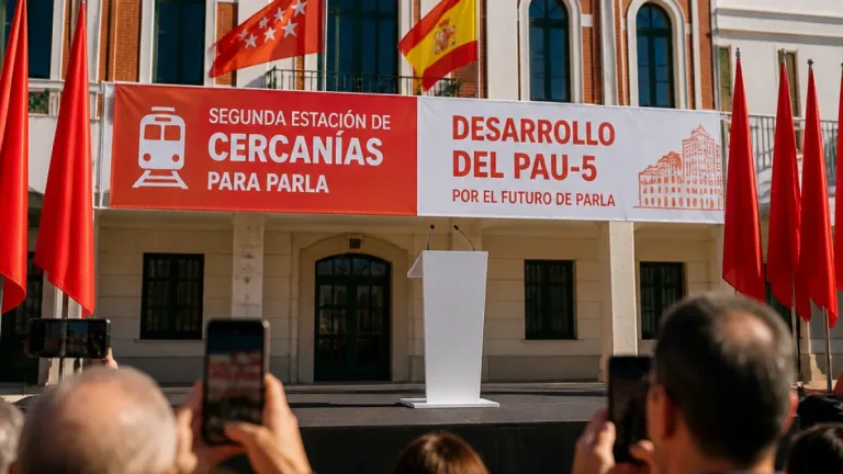 Ramón Jurado anuncia su intención de volver a ser candidato del PSOE en Parla para 2027