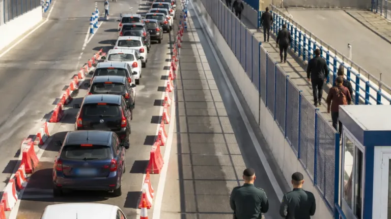 Reapertura controlada del paso fronterizo de Melilla mantiene calma y prioridad a la OPE