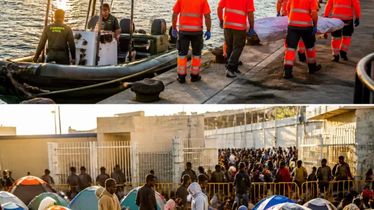 Rescatan en Ceuta el cuerpo de un joven migrante en un escenario de saturación del CETI
