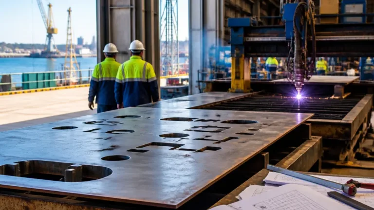 San Fernando inicia la fabricación del nuevo Buque Hidrográfico Costero en Navantia