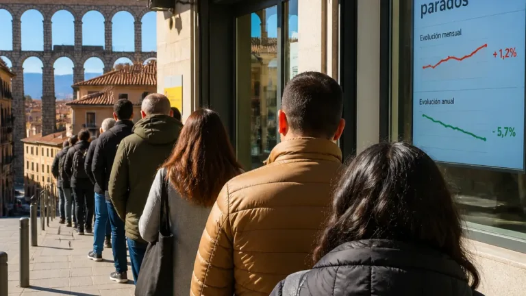 Segovia registra 4.314 parados en julio tras un ligero repunte mensual pero mantiene descenso interanual