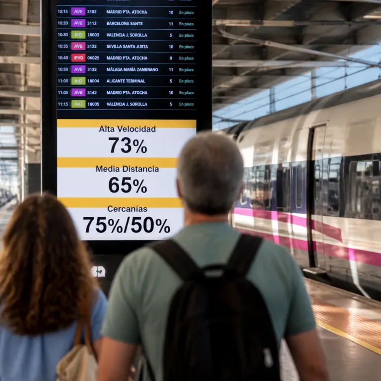 Transportes fija servicios mínimos del 73% en alta velocidad para la huelga del 31 de julio