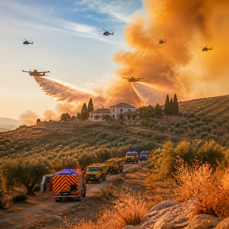 Estabilizado incendio en Moratalla tras amplia movilización de medios aéreos y terrestres