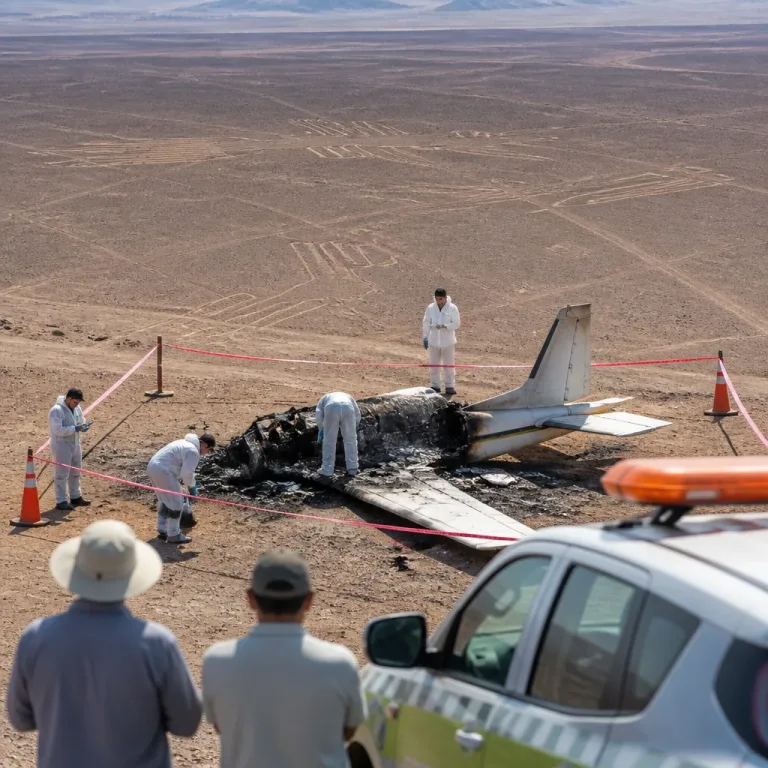 Dos turistas españoles entre los trece fallecidos tras estrellarse una avioneta sobre las Líneas de Nazca