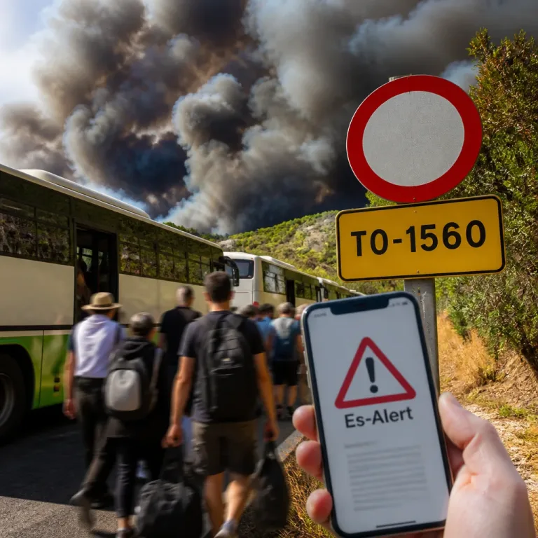 Incendio de Burgohondo obliga a evacuar tres pueblos toledanos y amplían la emergencia a Castilla‑La Mancha