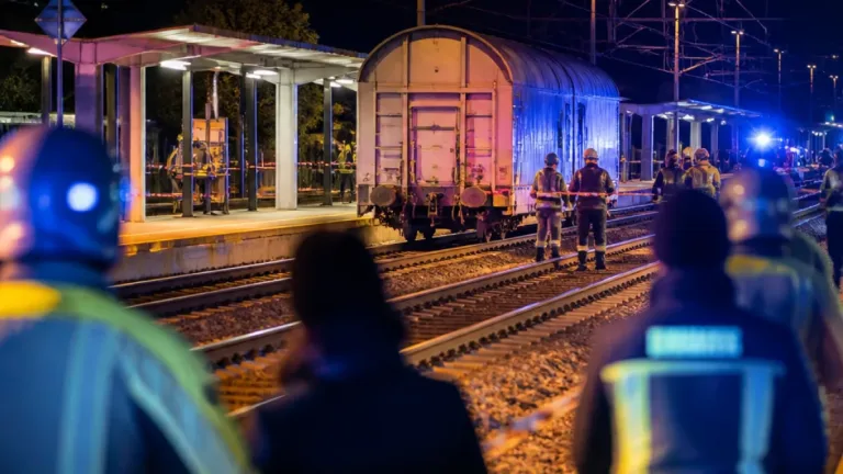 Tragedia en estación de Zuera: muere un joven tras electrocutarse en Zaragoza