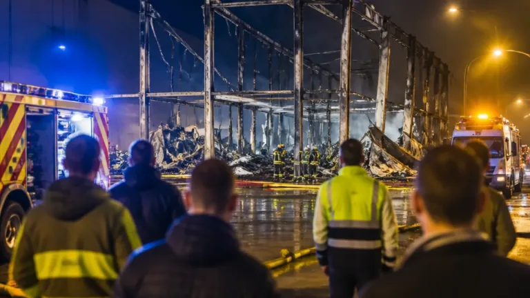 Un incendio destruye la fábrica Maíz Maya en Alcobendas y deja 46 empleados en incertidumbre